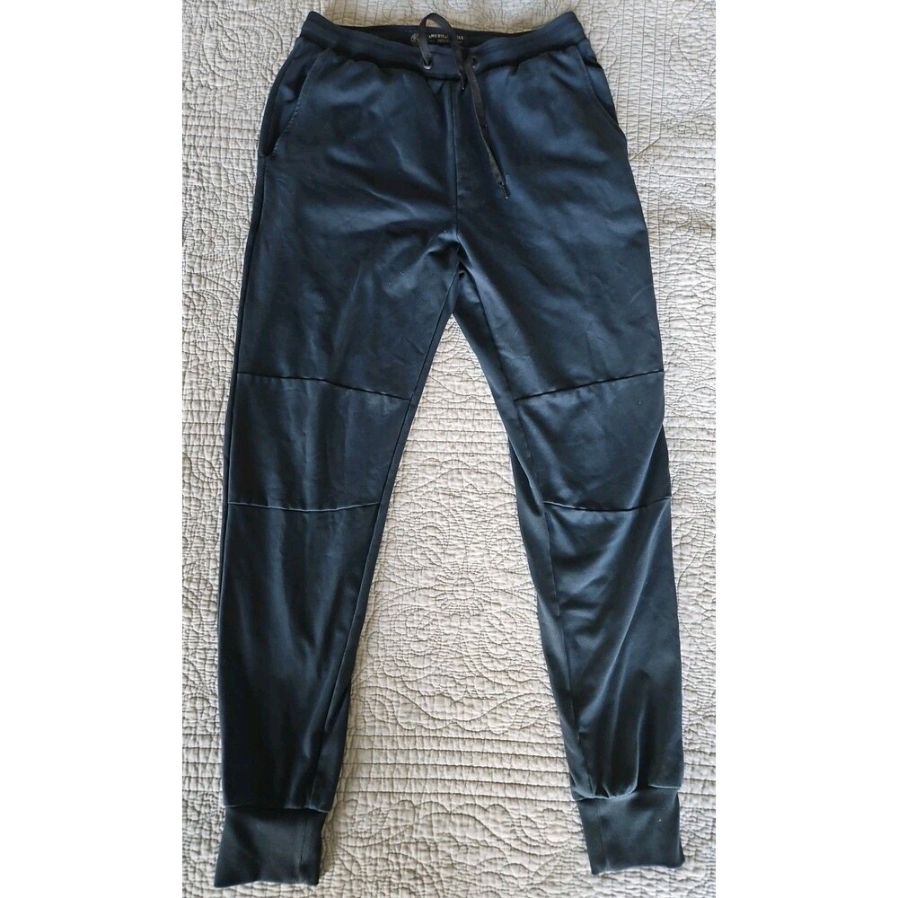 American Eagle Outfitters AEO Mens Navy Blue Athletic Joggers S